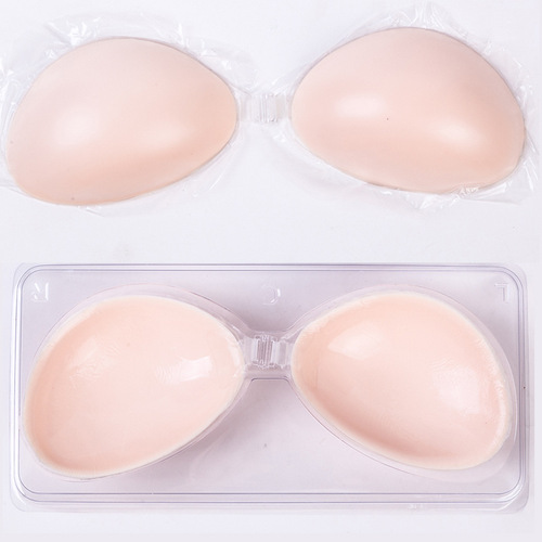 Cross-border exclusive foam silicone bras, invisible bras, strapless pull-up wedding bras, seamless bras