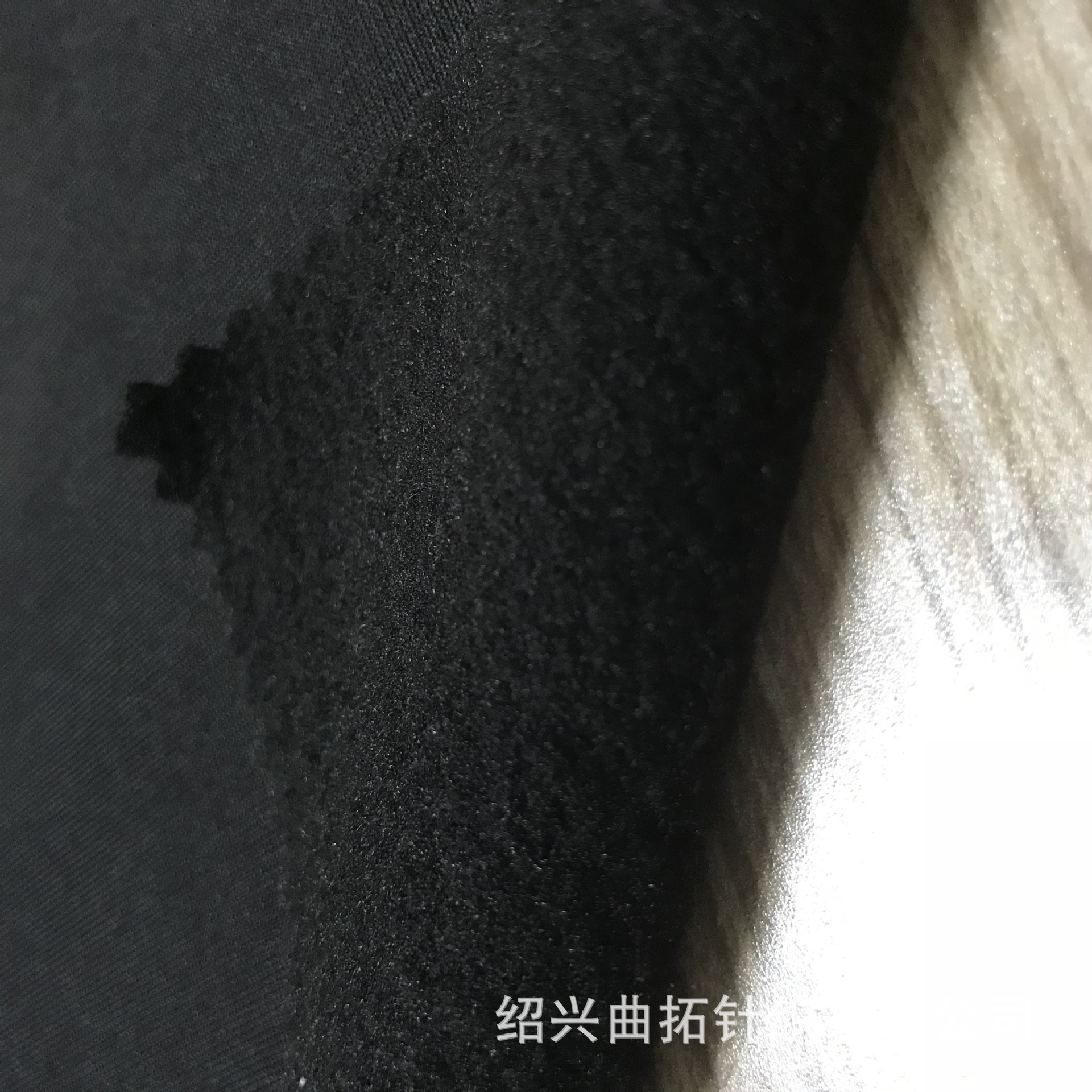 厂家供应 96F150D拉绒针织面料 罗马布