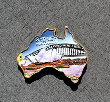 澳大利亚悉尼歌剧院树脂冰箱贴 居家日用百货旅游磁铁纪念品淘宝