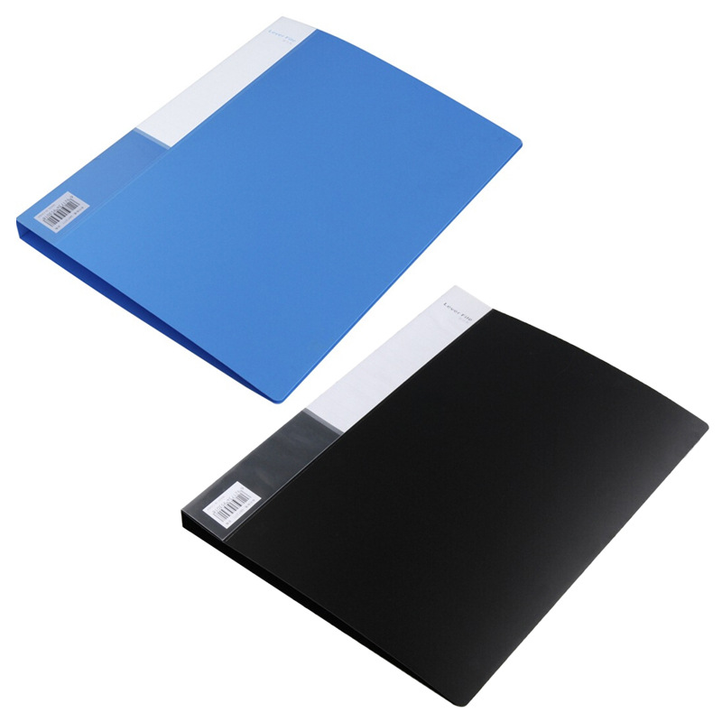 Deli 5301 folder A4 file storage folder 237*310mm single clip insert bag office data folder
