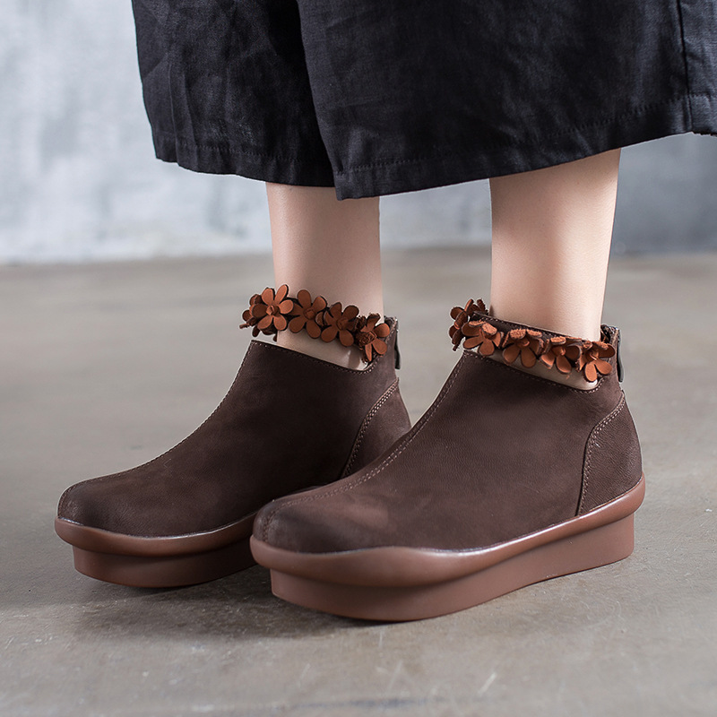 Bottes femme TINIG en En cuir - Ref 3355274 Image 4