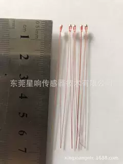 NTC热敏电阻 单端玻璃封装 65mm 长 10K-3950高精度厂家直销