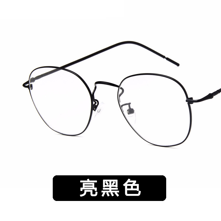 Round small frame spectacle frame 2020 New Retro ultra light flat lens fashion Korean version spectacle frame 9959 kickoff