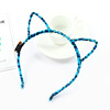 New product Japanese and Korean LED light cat ears hair hoop Flash flower ring park scene night market setting stalls light -emitting toys