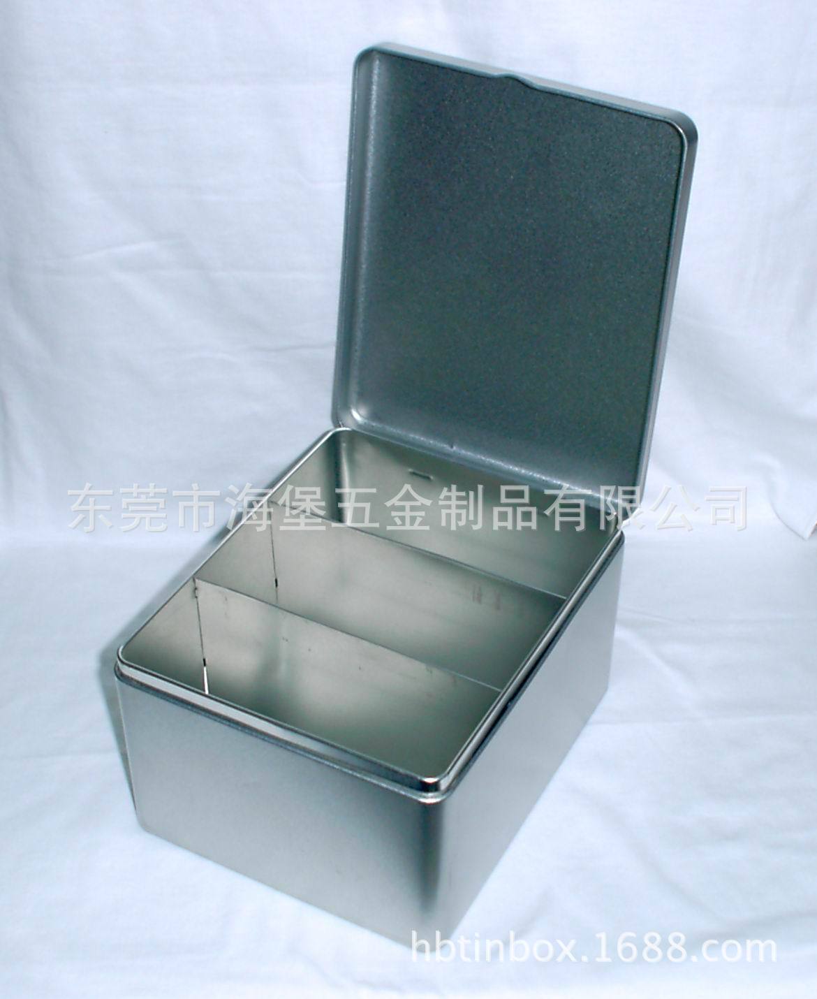 厂家直销四方马口铁盒; 密封茶叶罐; 内格茶叶罐保鲜金属罐