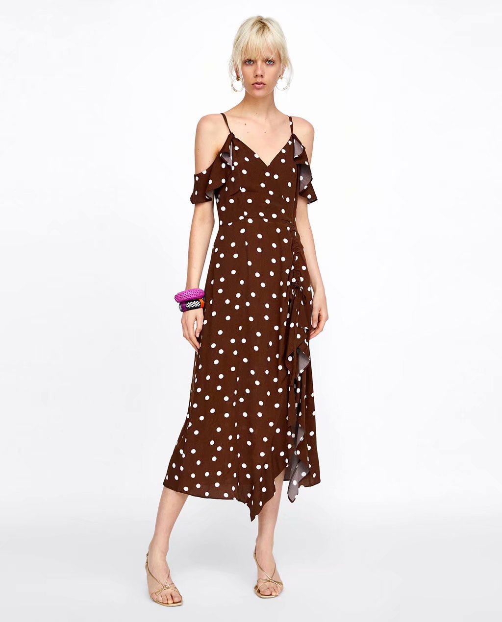 Chiffon Fashionskirt(Picture color -L) NHAM4515-Picture-color-L