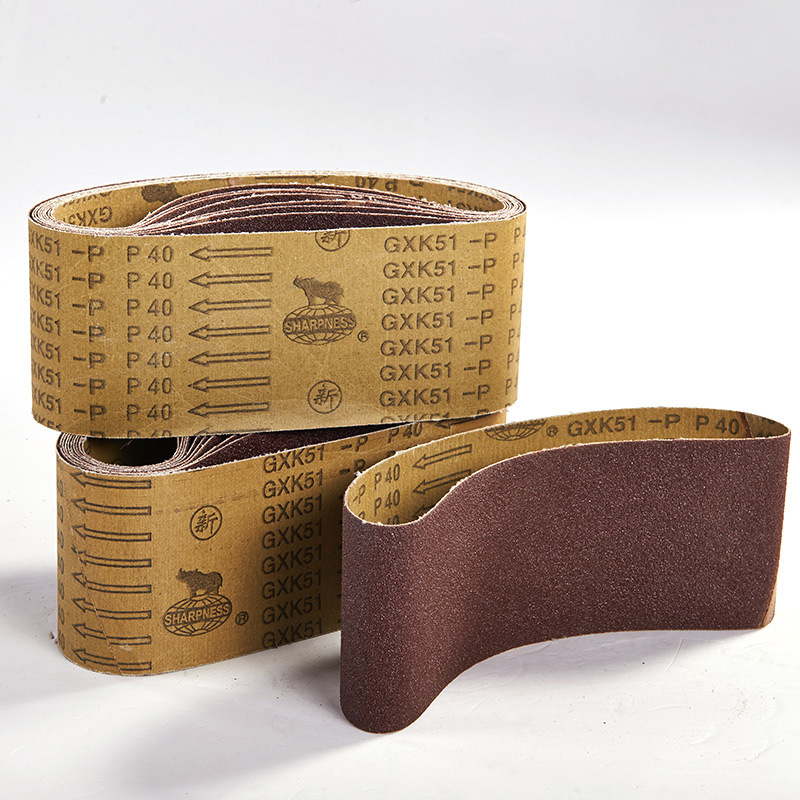 犀利GXK51-P环形砂带木工金属打磨抛光610x100手持坦克砂带机砂带