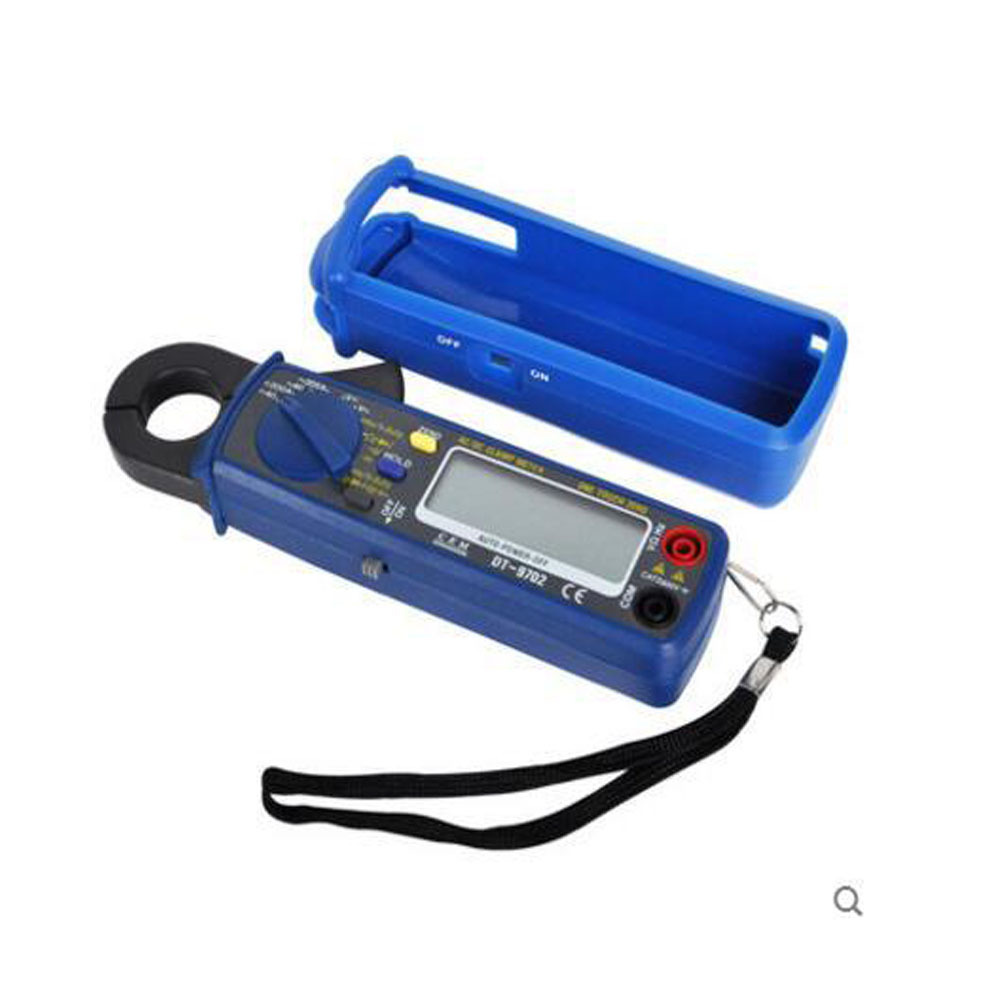 CEM华盛昌DT-9702小钳口交直流钳形表 万用表数字钳形表