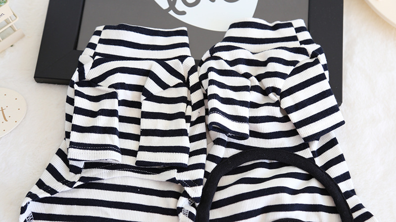 条纹居家服