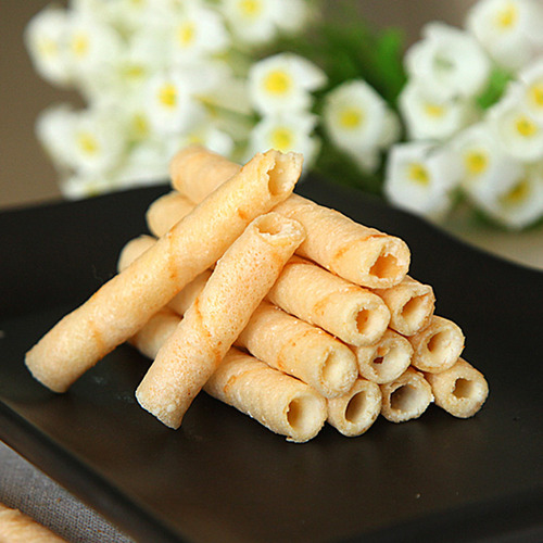 Southern Food Hainan specialty coconut milk egg roll 180g coconut milk sandwich thin egg roll biscuits casual snacks