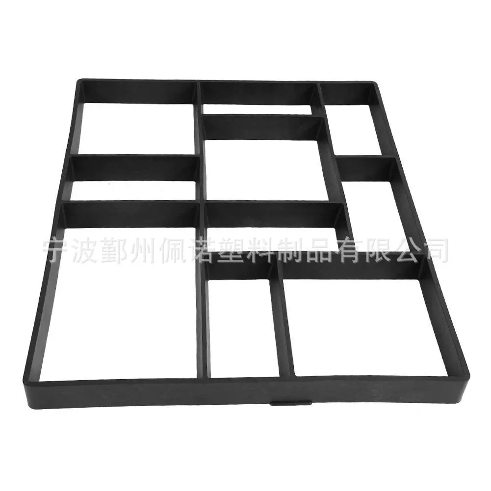 个性简易地坪铺地砖花园别墅路面设计水泥铺路塑料模具pavement