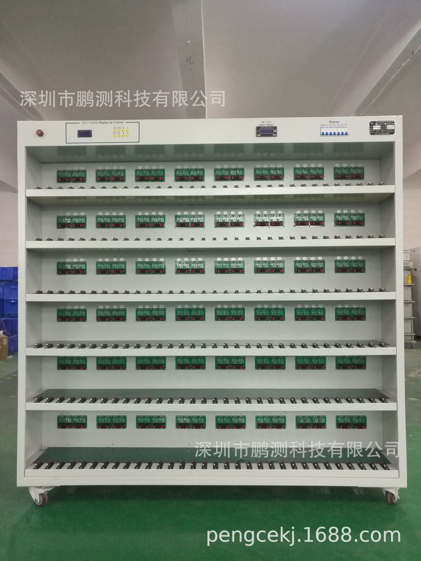 厂家直销  192位电脑程控LED电源老化车 老化柜 老化架