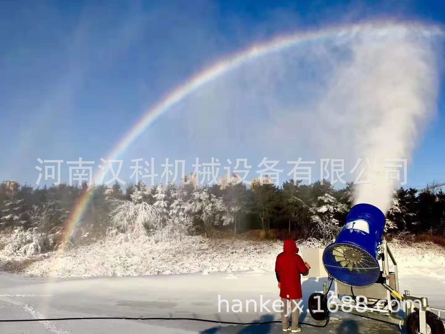 厂家现货供应滑雪场专用 人工造雪设备 移动式造雪机 质量保证