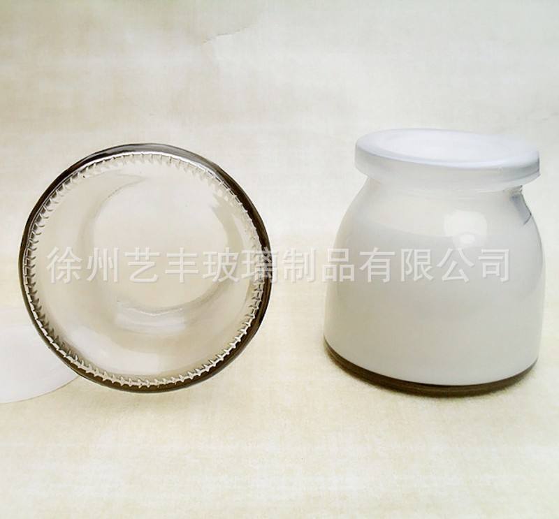 厂家直销300ML布丁瓶 350ML大布丁瓶 带PE盖  果酱耐高温布丁杯