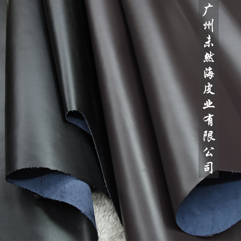 【未然海】二层牛皮100纹干法贴膜牛真皮挂件配饰用皮拉链皮