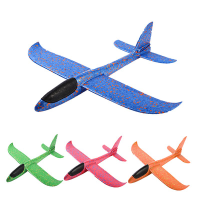 [foam aircraft Net Red model airplane Gliding Convolution/Direct flight Assemble aircraft  38/48 size]