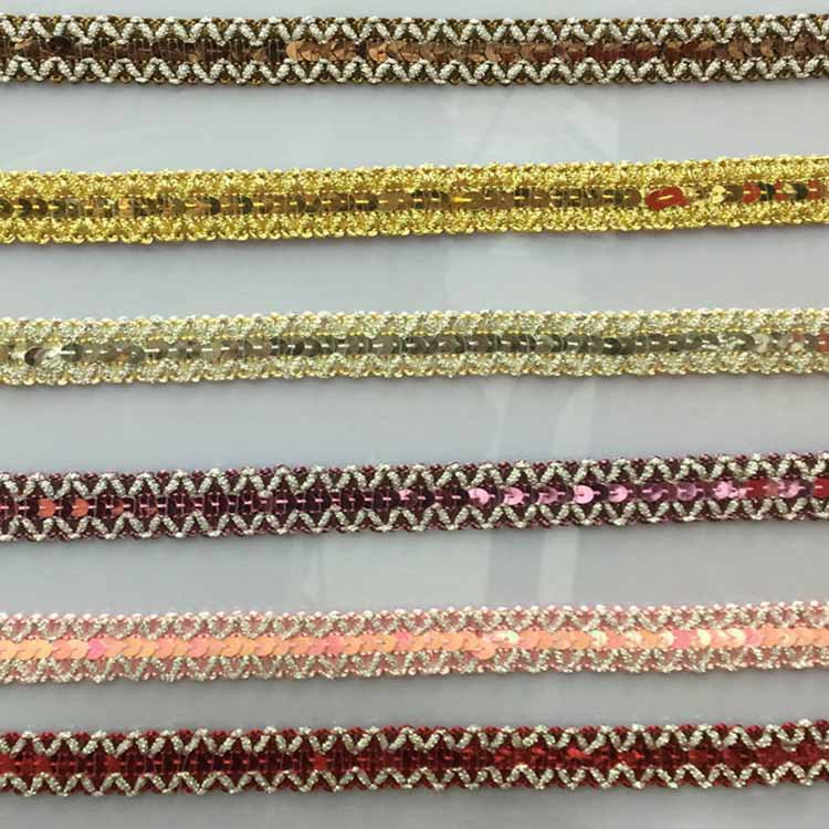 PET吊牌金银线大卷闪亮片彩色高强金线工厂diy手工编织绳材料2