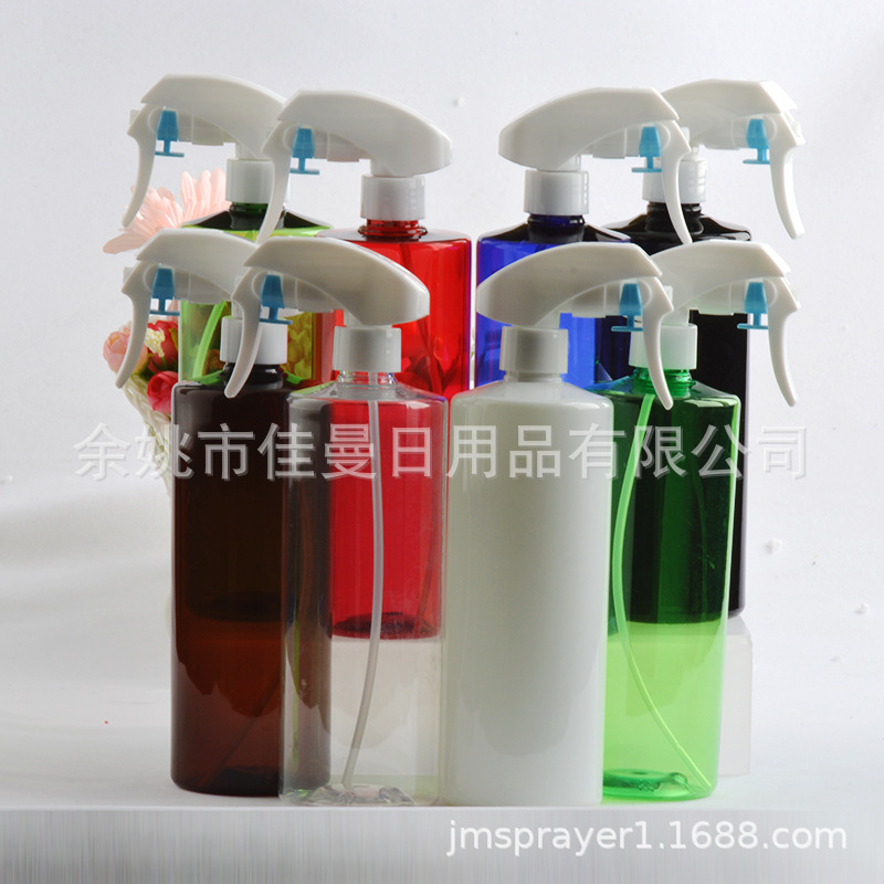 500ml细雾枪喷雾瓶喷壶 手扣式喷枪细雾喷瓶浇花瓶