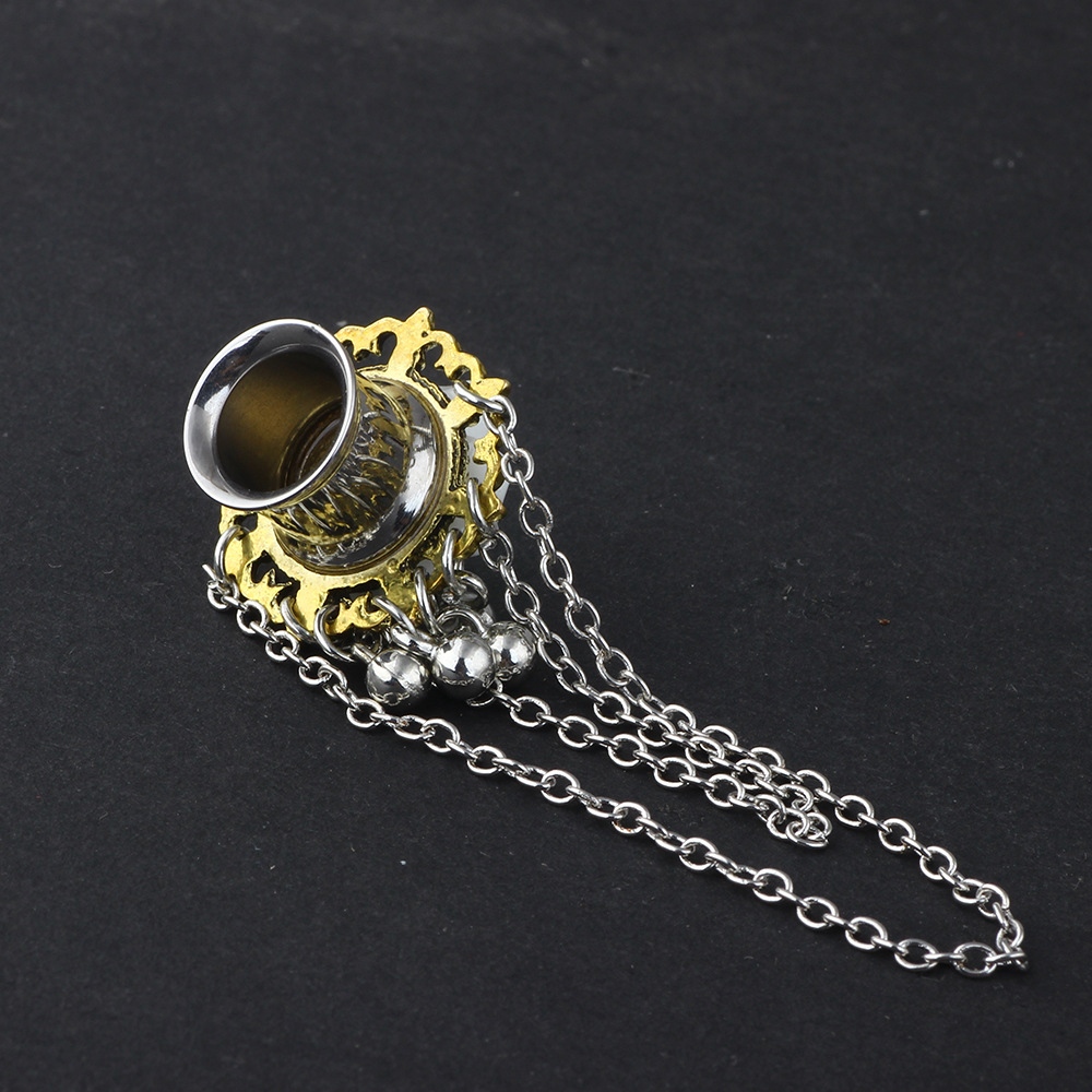 Pointed titanium steel lip stud product view