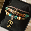 Retro ethnic leather bracelet for beloved, ethnic style, Aliexpress