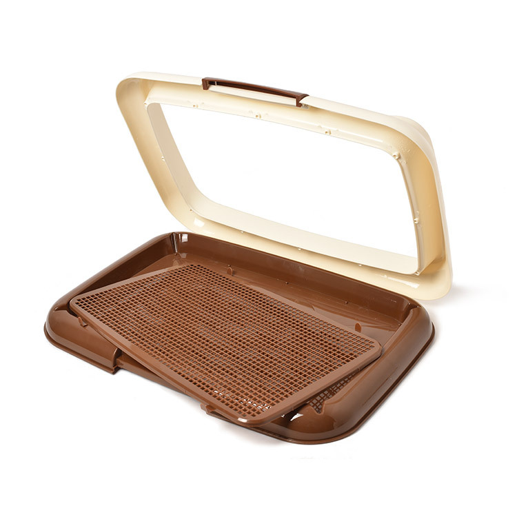 Directo de fábrica de múltiples funciones del inodoro del animal doméstico pañales de orina conveniente para entrar en bolsa de aseo para mascotas entrega de una sola pieza