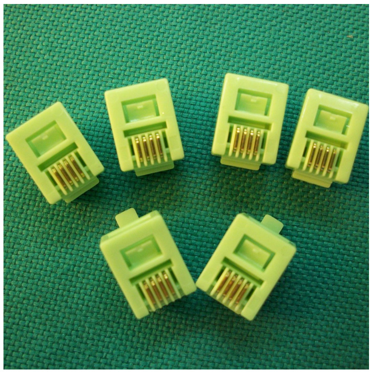 厂家供应网络水晶头 五类非屏蔽RJ45水晶头 高级屏蔽网线水晶头