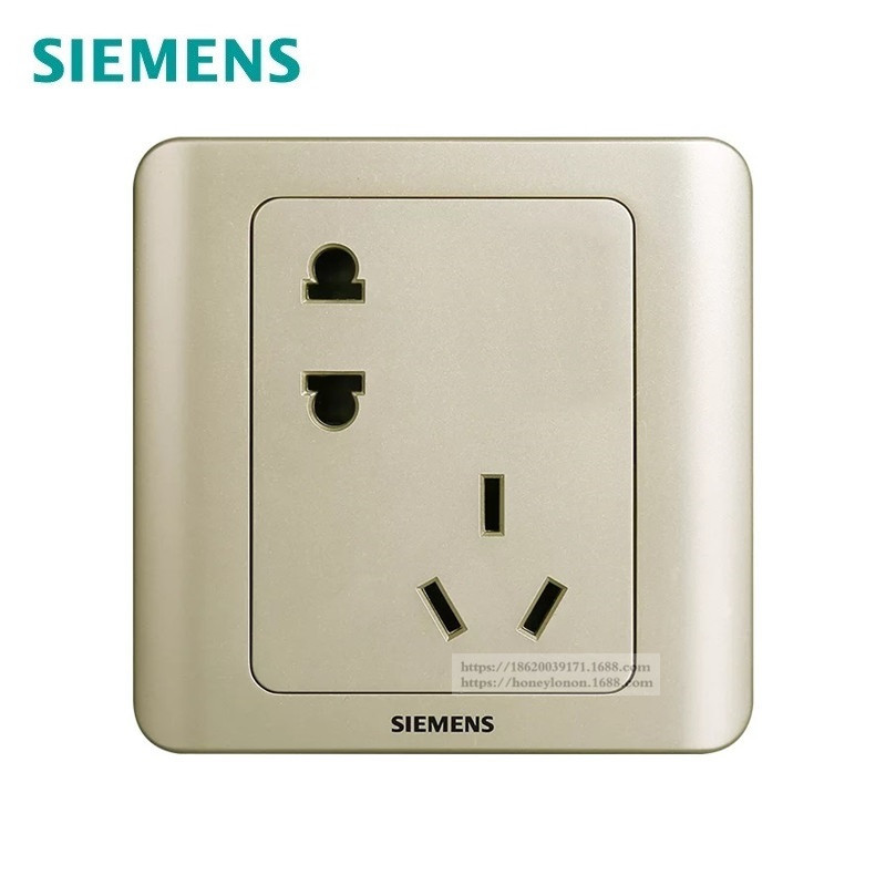 SIEMENS/西门子 远景Vista 10A错位五孔(斜五孔)5UB82183NC03