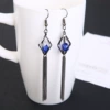 Blue Diamond Gun Black Ear Hook