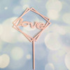 Cake insertion flag square -shaped birthday wedding love party decorative acrylic account cake decoration accessories