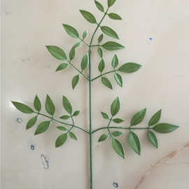 仿真植物玫瑰植物 植物墙婚庆把花花束装饰绿色植物 编织袋植物配