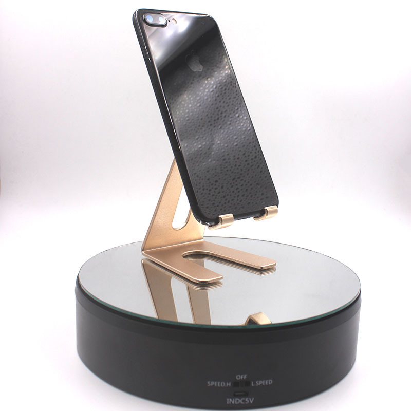 自動電動轉盤旋轉展示台飾品展架視頻直播旋轉拍攝台拍照攝影轉盤