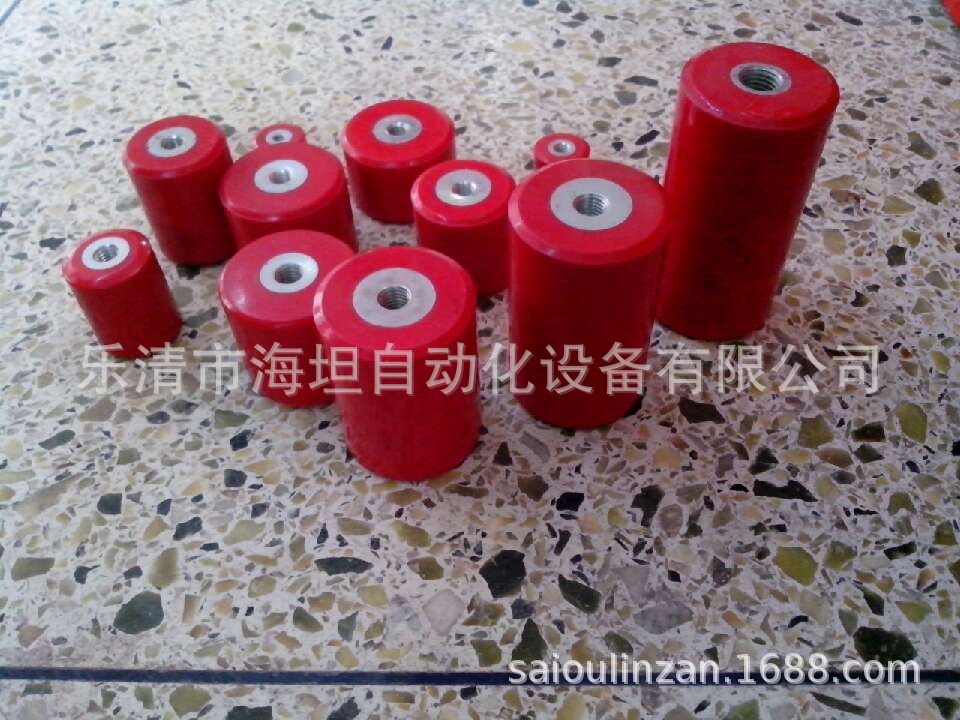 生产批发高强度红色绝缘子MNS60 X 40 M10 M12 铁芯