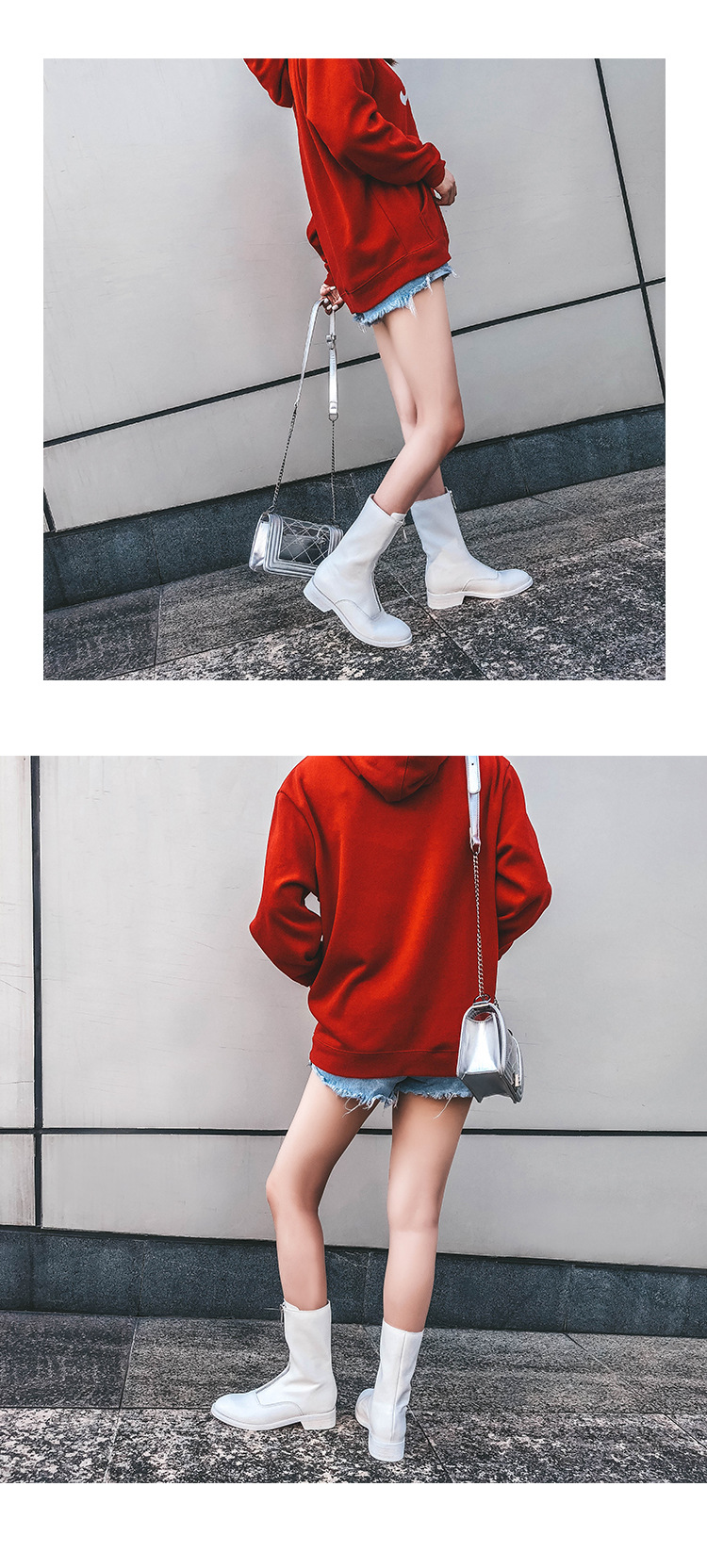 Bottes femme en En cuir - Ref 3354714 Image 31