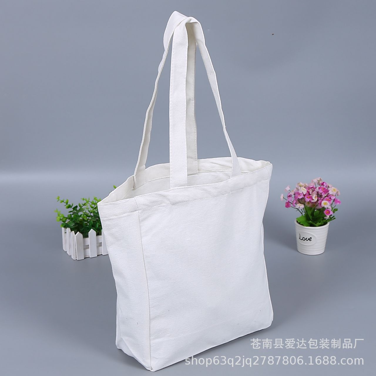 手提帆布袋专业定做logo 定做购物袋手提印花棉布束口袋批发定制