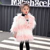 girl Fur coat 2018 Winter clothes new pattern CUHK Beach wool jacket children thickening sweater Korean Edition