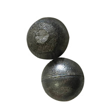 铸造耐磨钢球厂高中低铬耐磨钢球电力球磨机用高硬度锻造耐磨钢球