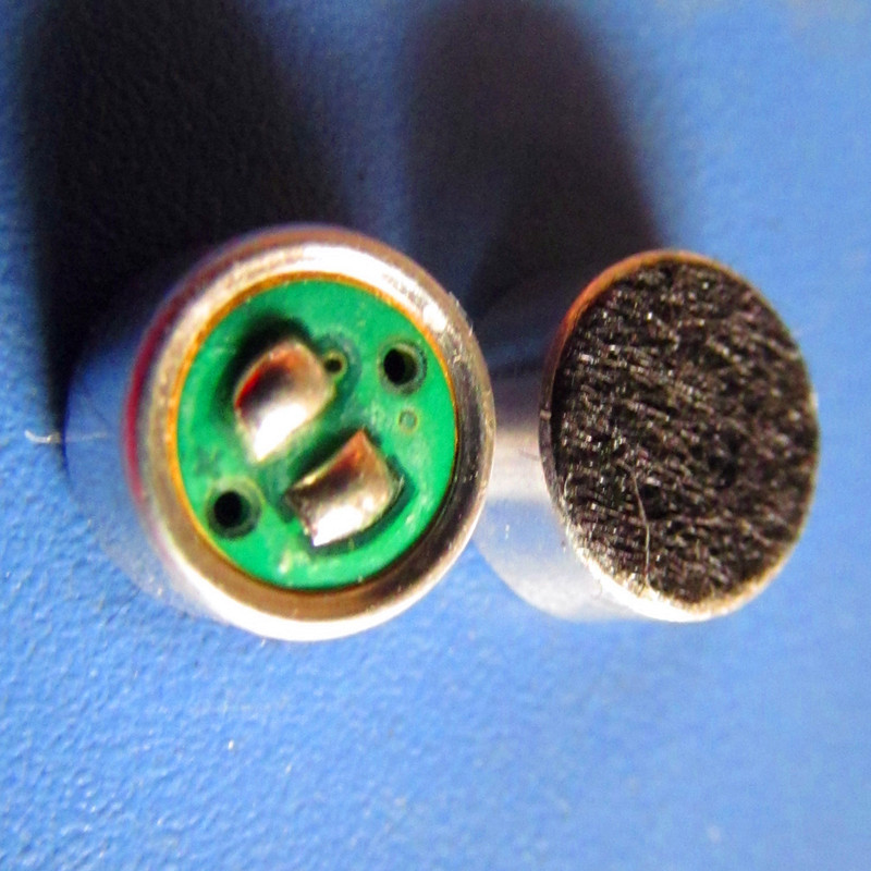 生产销售6027内置电容双指向咪头降噪收音头麦克风双指向抗噪话筒