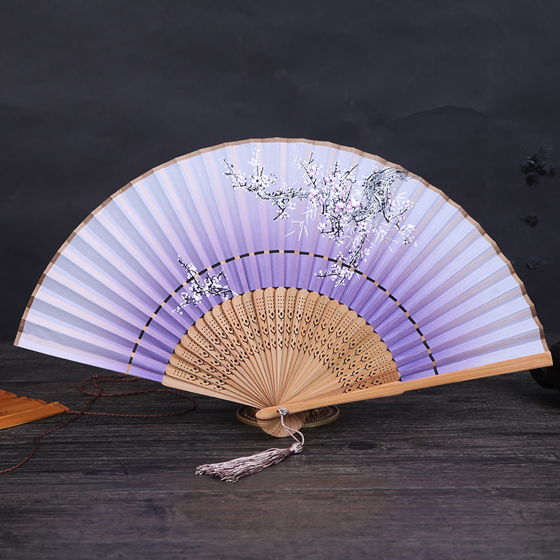 다크 브라운 본 보라색 얼굴 용 매화