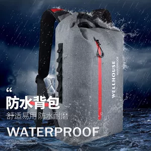 Wellhouse Водонепроницаемый рюкзак, водонепроницаемая износостойкая ткань для плавания, из полиэстера
