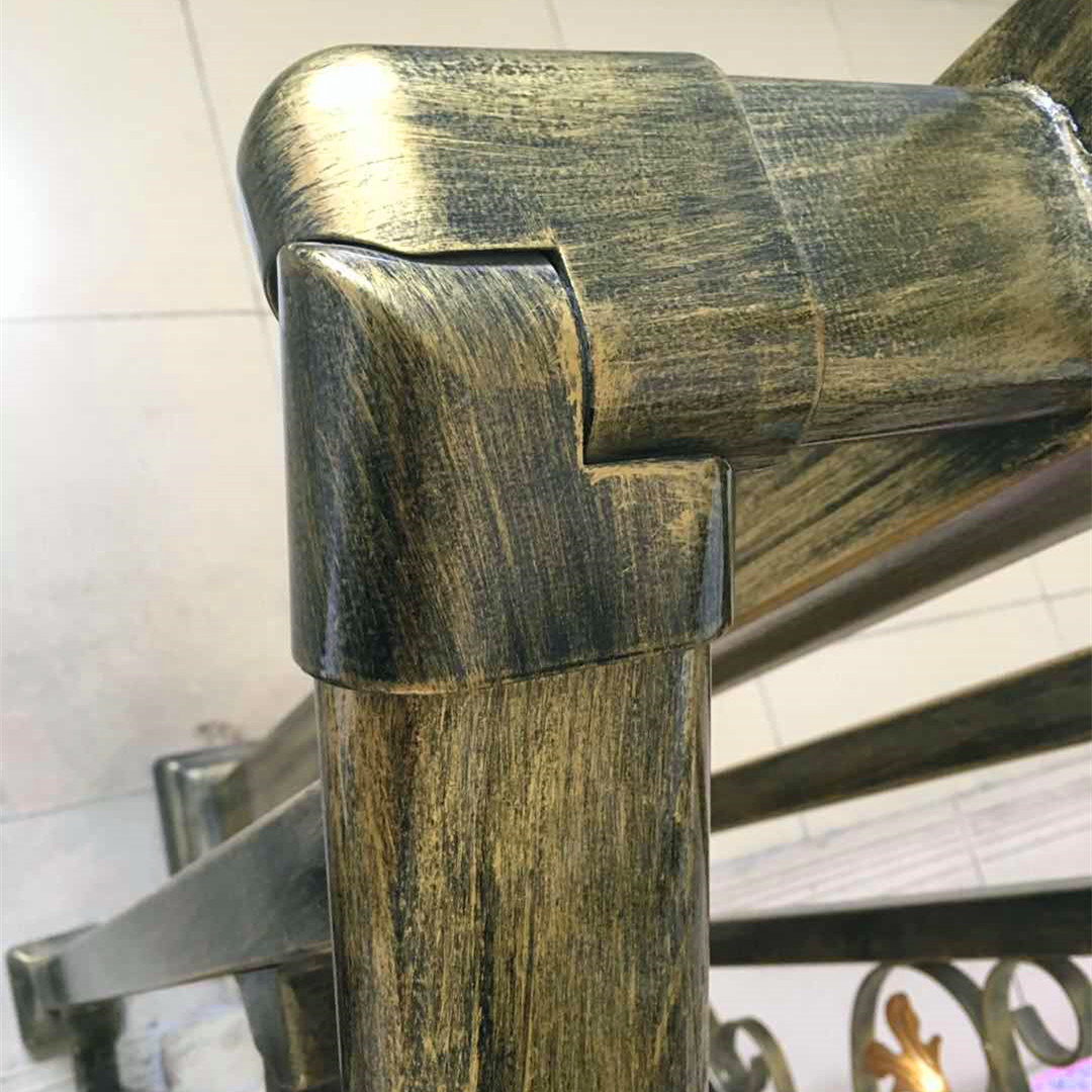 楼梯扶手锌钢楼梯栏杆组装式护栏热镀锌栏杆别墅楼梯栏杆|ms