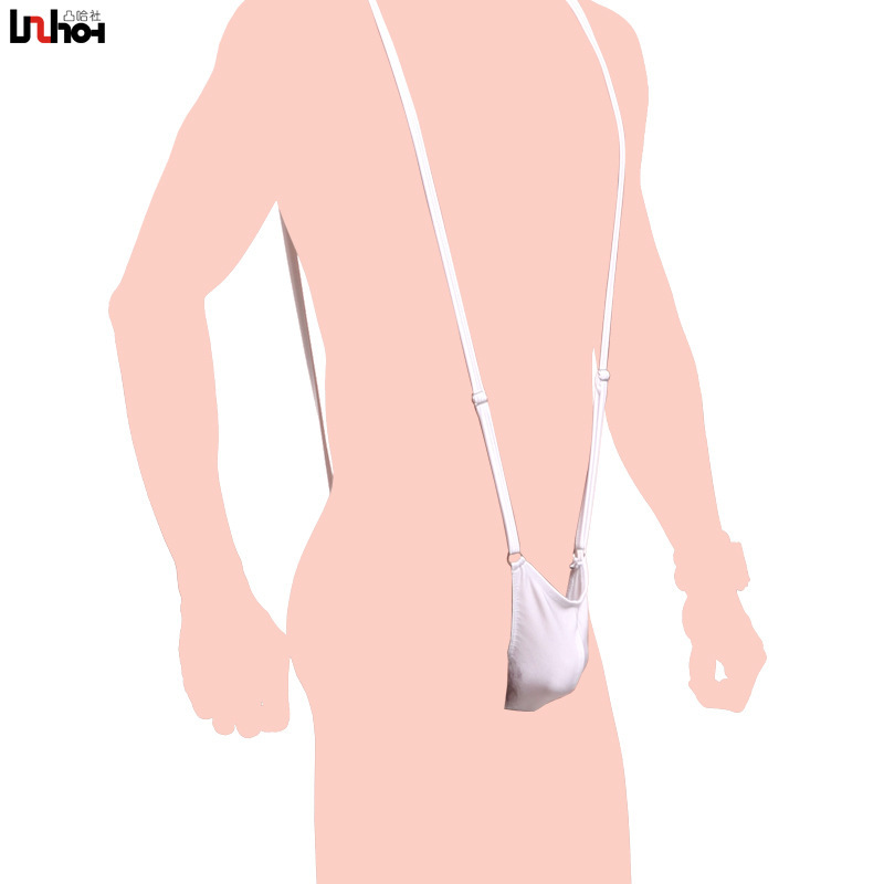 Nightclub uniform temptation V-strap sexy strap jumpsuit sexy men's underwear thong UC103