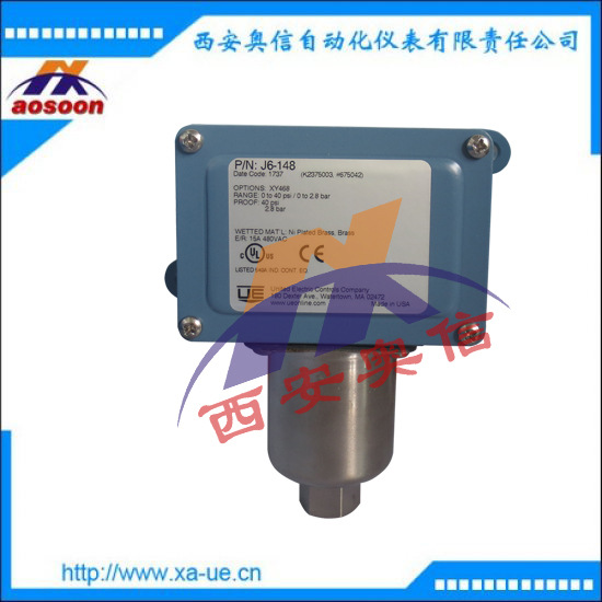 J6-148美国UE真空压力开关 J6-142压力控制器 北京UE销售
