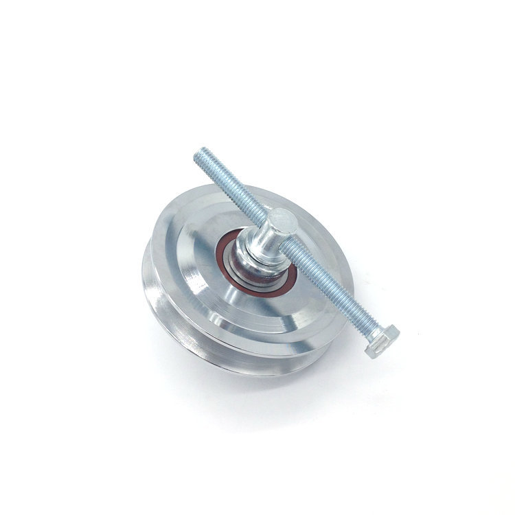 挖掘机配件 涨紧轮 适用于卡特 现代 A槽 空调皮带轮优质