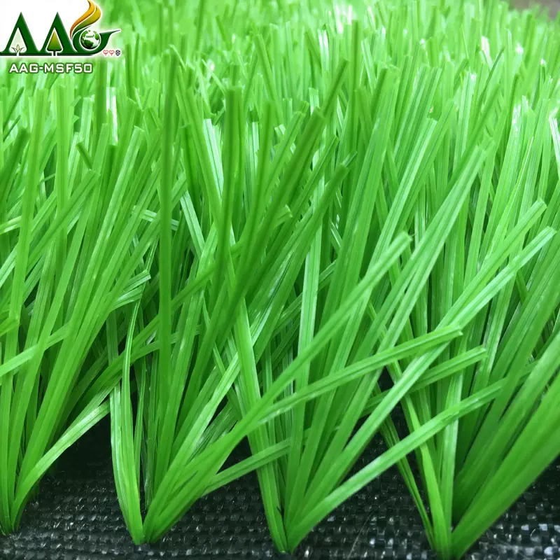 厂家直销 人造仿真草坪 人工塑料假草皮 足球场专用 直曲单丝草坪