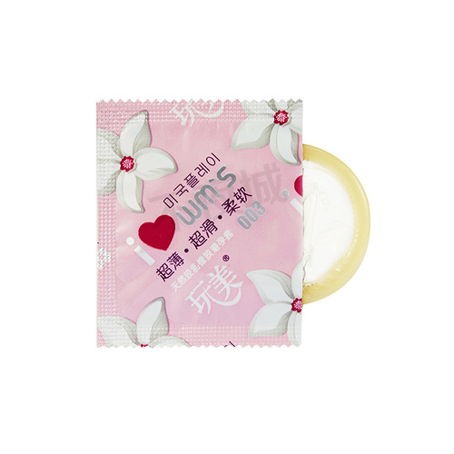 Wanmei hyaluronic acid condoms 100 pieces for men, adult oil-rich glossy medium-sized Shangkou condoms byt