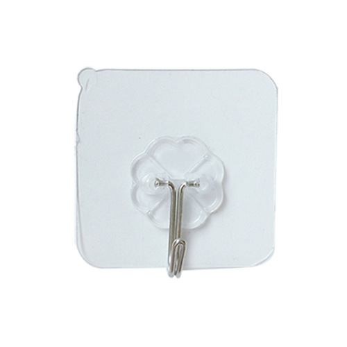 Direct Selling Invisible Strong Adhesive Hook, Unremovable Plastic Glue Hook, Bathroom Kitchen Wall Stainless Steel Hook