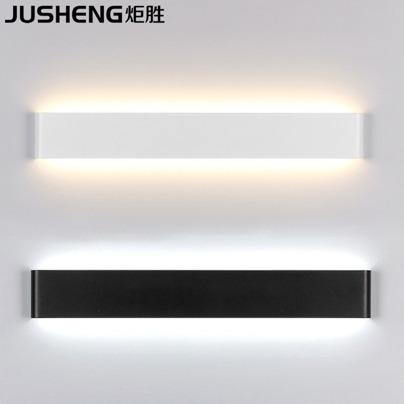 炬勝現代簡約LED鋁材壁燈 樓梯過道燈臥室床頭燈客廳背景牆壁燈具