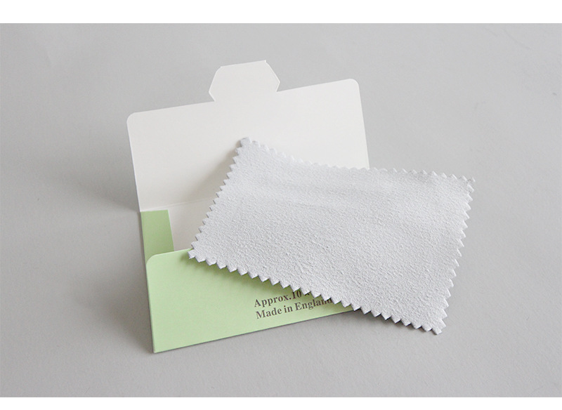 Flannel Material Silver Jewelry Cleaning Flannel Polishing Cloth Velvet Jewelry Polishing Cloth 10 X 7cm