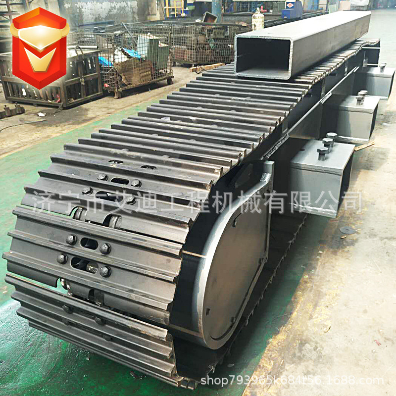 厂家直销钢制履带底盘 履带运输车 履带底盘配件 发货快