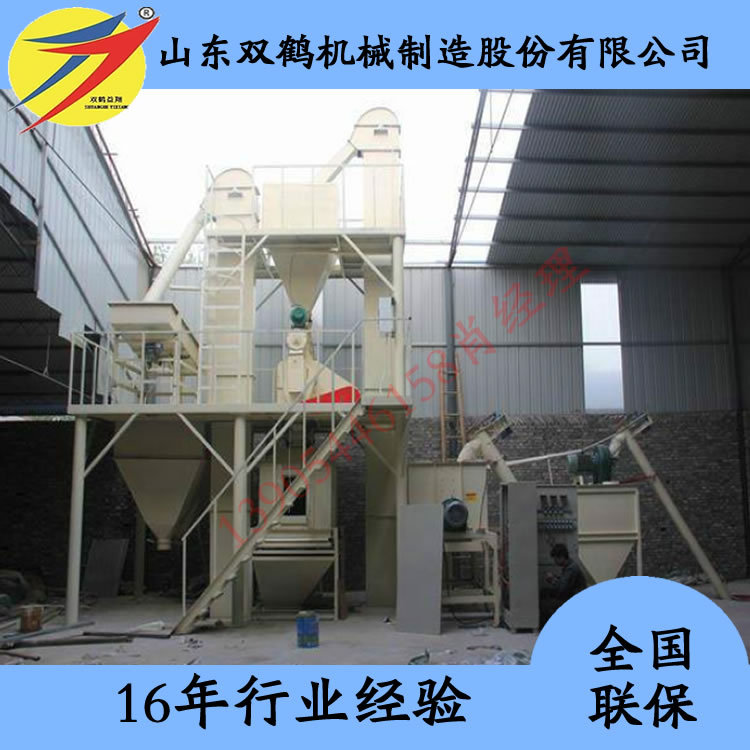 厂家设计安装饲料加工颗粒机组全自动钢架结构饲料机械成套设备